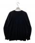 ENFOLD (エンフォルド) COCOON-ARM BOX PULLOVER　プルオーバーニット ブラック サイズ:38：6000円