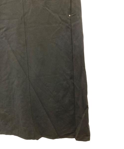 LOUNIE（ルーニー）LOUNIE (ルーニー) フレンチスリーブカットソーワンピース ブラック サイズ:38の古着・服飾アイテム
