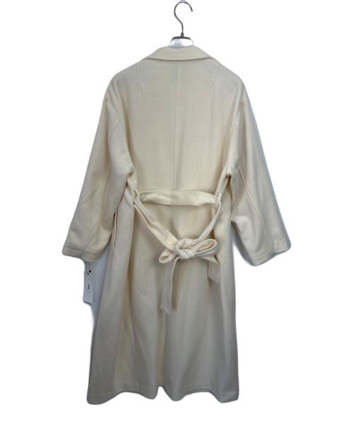 TONAL（トーナル）TONAL (トーナル) ウールビーバーテーラーコート アイボリー サイズ:36の古着・服飾アイテム