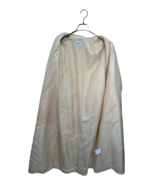 TONAL（トーナル）TONAL (トーナル) ウールビーバーテーラーコート アイボリー サイズ:36の古着・服飾アイテム