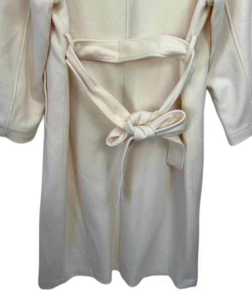 TONAL（トーナル）TONAL (トーナル) ウールビーバーテーラーコート アイボリー サイズ:36の古着・服飾アイテム