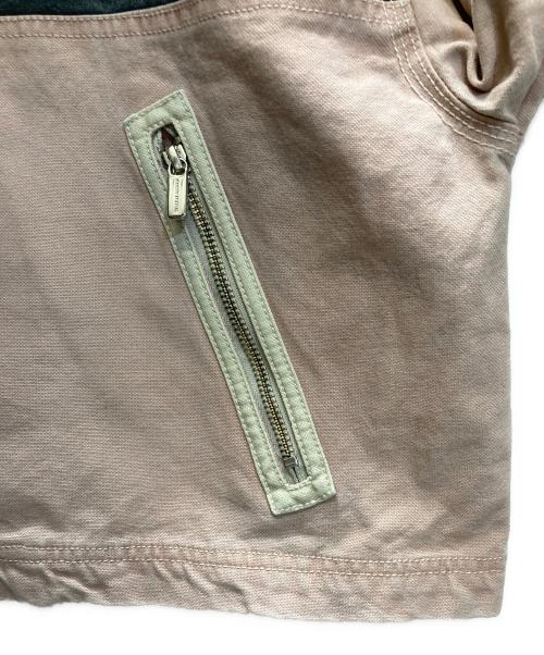 MAISON SPECIAL（メゾンスペシャル）MAISON SPECIAL (メゾンスペシャル) エイジングカラーブロックオックスジャケット ピンク サイズ:Freeの古着・服飾アイテム