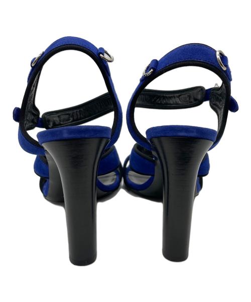 HERMES（エルメス）HERMES (エルメス) メドール サンダル ブルー サイズ:37の古着・服飾アイテム