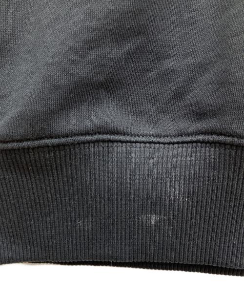 Acne studios（アクネ ストゥディオス）Acne studios (アクネ ストゥディオス) YANIN U FL　オーバーサイズクルーネックスウェット ブラック サイズ:XSの古着・服飾アイテム