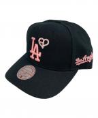 MITCHELL & NESS×BLACK PINK×MLBミッチェルアンドネス×ブラックピンク×エムエルビー）の古着「キャップ」