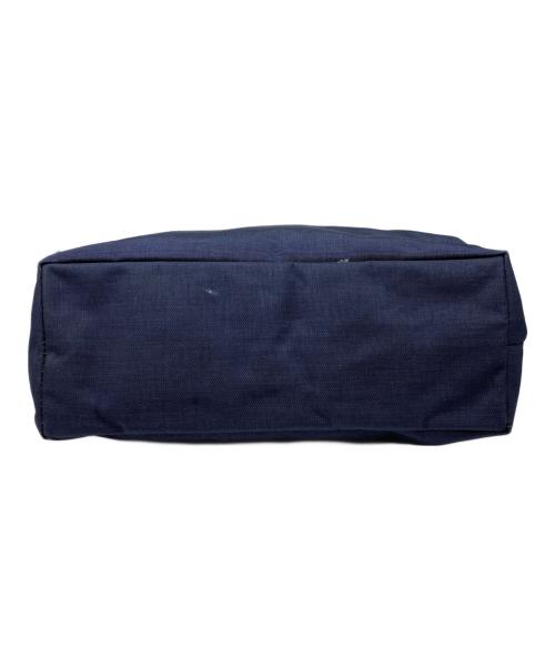 Herve Chapelier（エルベシャプリエ）Herve Chapelier (エルベシャプリエ) コーデュラスクエアトートB5サイズ ネイビー×モカの古着・服飾アイテム