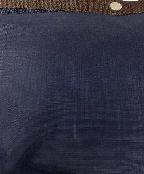 Herve Chapelier（エルベシャプリエ）Herve Chapelier (エルベシャプリエ) コーデュラスクエアトートB5サイズ ネイビー×モカの古着・服飾アイテム