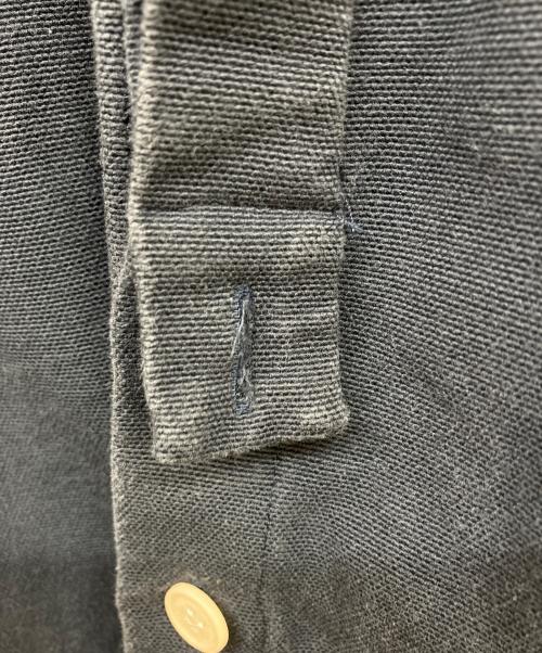 SUNNEI（スンネイ）SUNNEI (スンネイ) キャンバスロングオーバーシャツ ネイビー サイズ:Sの古着・服飾アイテム