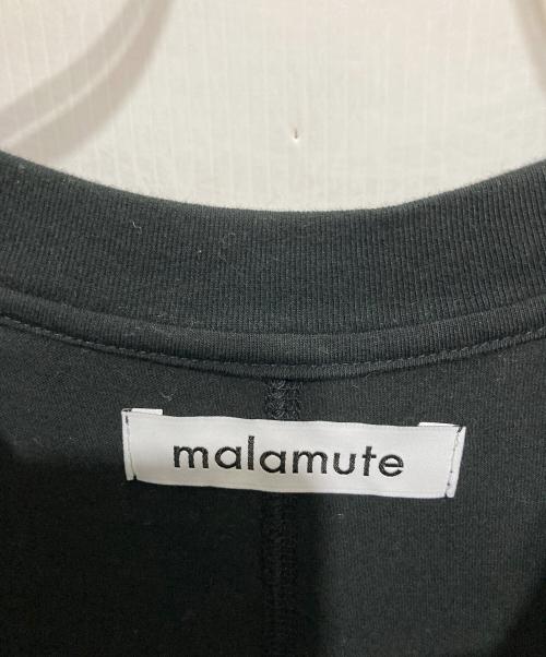 malamute（マラミュート）malamute (マラミュート) 切替ワンピース ブラック サイズ:FREEの古着・服飾アイテム