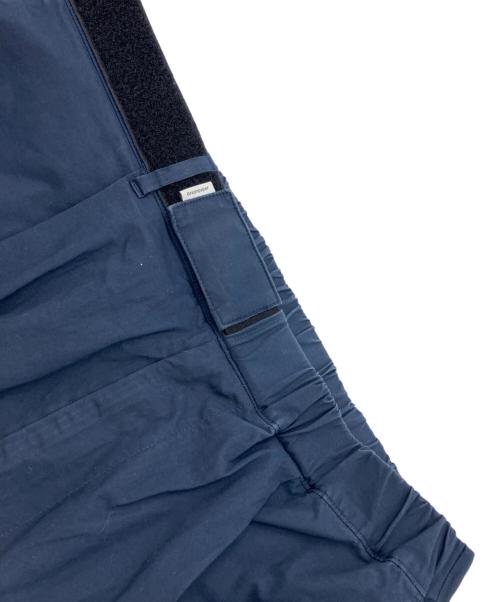 Graphpaper（グラフペーパー）Graphpaper (グラフペーパー) Stretch Typewriter Wide Chef Shorts ネイビー サイズ:Freeの古着・服飾アイテム