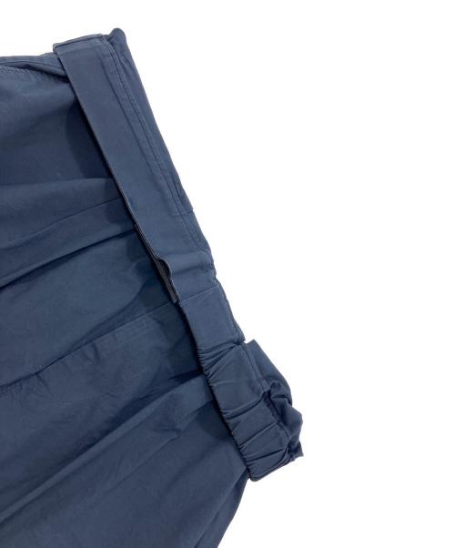 Graphpaper（グラフペーパー）Graphpaper (グラフペーパー) Stretch Typewriter Wide Chef Shorts ネイビー サイズ:Freeの古着・服飾アイテム