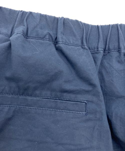 Graphpaper（グラフペーパー）Graphpaper (グラフペーパー) Stretch Typewriter Wide Chef Shorts ネイビー サイズ:Freeの古着・服飾アイテム