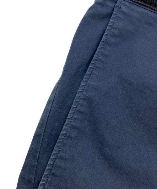 Graphpaper（グラフペーパー）Graphpaper (グラフペーパー) Stretch Typewriter Wide Chef Shorts ネイビー サイズ:Freeの古着・服飾アイテム