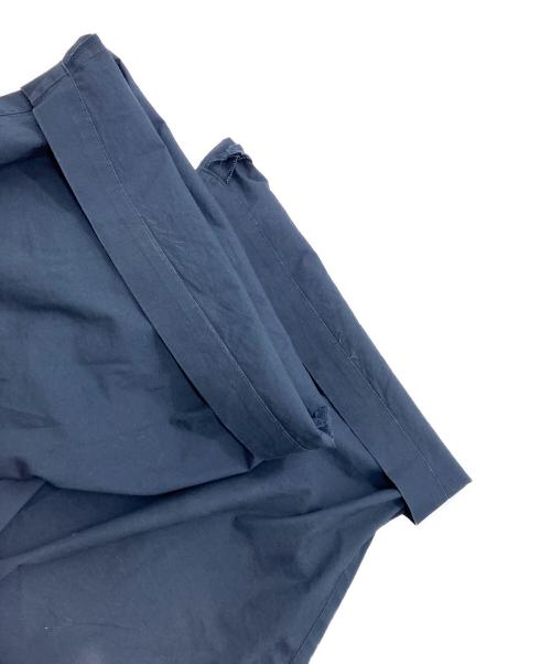 Graphpaper（グラフペーパー）Graphpaper (グラフペーパー) Stretch Typewriter Wide Chef Shorts ネイビー サイズ:Freeの古着・服飾アイテム