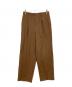 digawel（ディガウェル）の古着「Stitch 1Tuck Pants」｜ブラウン