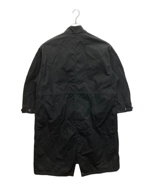 LOEFF（ロエフ）LOEFF (ロエフ) 8886-243-0023　モッズコート ブラックの古着・服飾アイテム