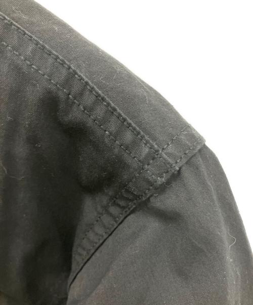 LOEFF（ロエフ）LOEFF (ロエフ) 8886-243-0023　モッズコート ブラックの古着・服飾アイテム