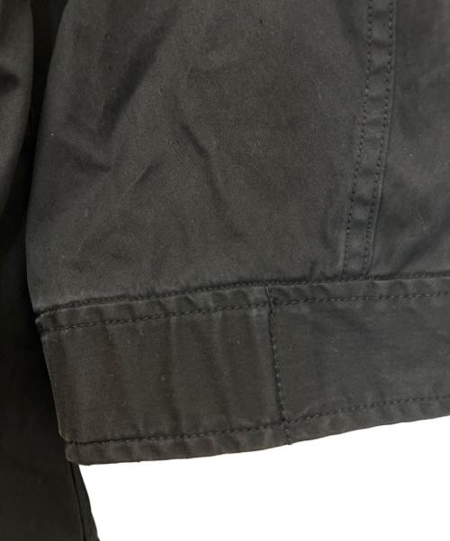 LOEFF（ロエフ）LOEFF (ロエフ) 8886-243-0023　モッズコート ブラックの古着・服飾アイテム