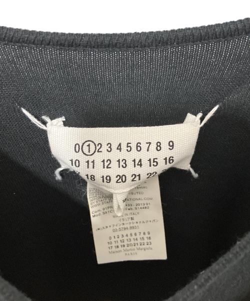 Maison Margiela（メゾンマルジェラ）Maison Margiela (メゾンマルジェラ) サイドジップニットワンピース ブラック サイズ:Sの古着・服飾アイテム