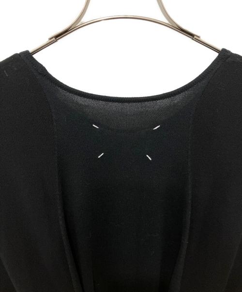 Maison Margiela（メゾンマルジェラ）Maison Margiela (メゾンマルジェラ) サイドジップニットワンピース ブラック サイズ:Sの古着・服飾アイテム