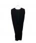 Maison Margiela (メゾンマルジェラ) サイドジップニットワンピース ブラック サイズ:S：15000円