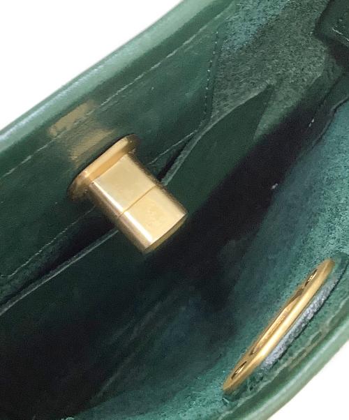 HENDER SCHEME（エンダースキーマ）HENDER SCHEME (エンダースキーマ) Twist Buckle Bag グリーンの古着・服飾アイテム