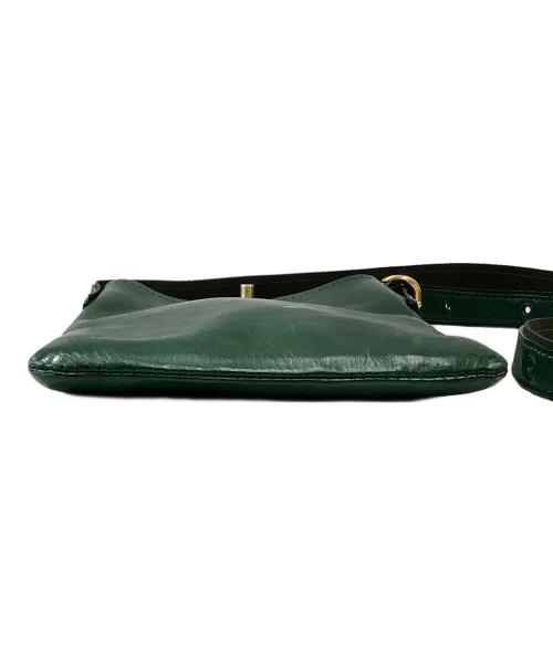 HENDER SCHEME（エンダースキーマ）HENDER SCHEME (エンダースキーマ) Twist Buckle Bag グリーンの古着・服飾アイテム