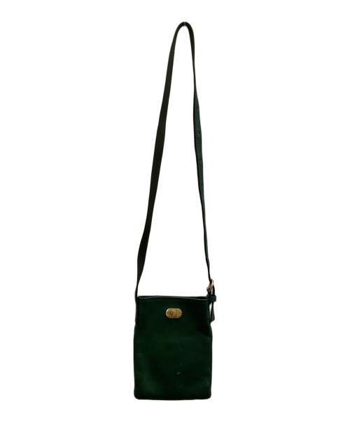 HENDER SCHEME（エンダースキーマ）HENDER SCHEME (エンダースキーマ) Twist Buckle Bag グリーンの古着・服飾アイテム