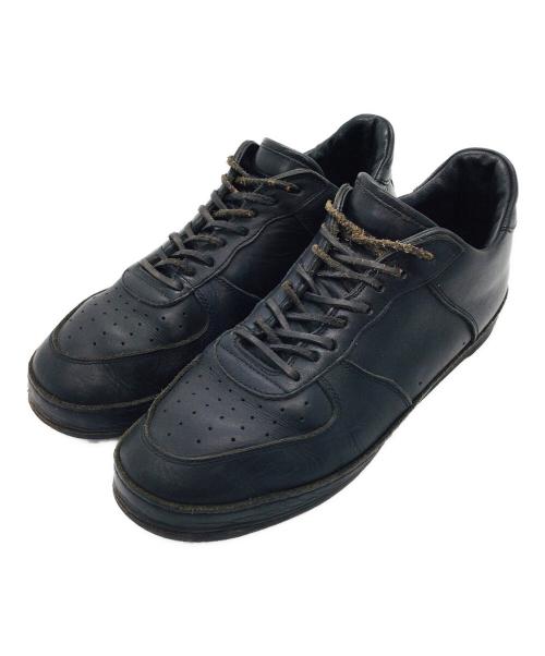 HENDER SCHEME（エンダースキーマ）HENDER SCHEME (エンダースキーマ) レザースニーカー ブラック サイズ:6(28.0-28.5cm),の古着・服飾アイテム