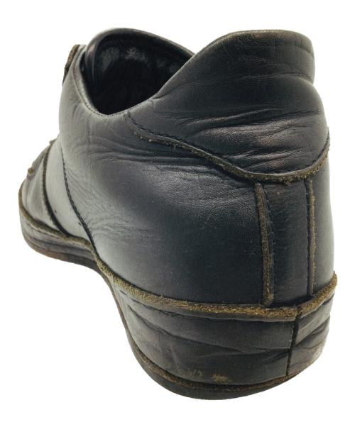 HENDER SCHEME（エンダースキーマ）HENDER SCHEME (エンダースキーマ) レザースニーカー ブラック サイズ:6(28.0-28.5cm),の古着・服飾アイテム