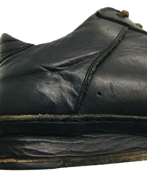 HENDER SCHEME（エンダースキーマ）HENDER SCHEME (エンダースキーマ) レザースニーカー ブラック サイズ:6(28.0-28.5cm),の古着・服飾アイテム