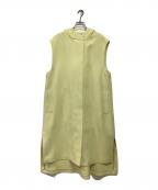 ADOREアドーア）の古着「トリプルクロスジレ」｜イエロー