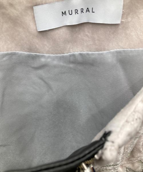 MURRAL（ミューラル）MURRAL (ミューラル) Ice flower embroidery skirt アイボリー サイズ:1の古着・服飾アイテム