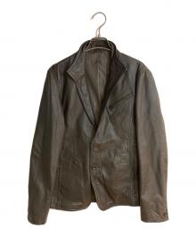 TORNADO MART（トルネードマート）の古着「レザージャケット」｜ブラウン