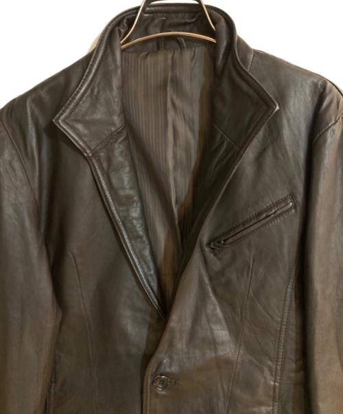 TORNADO MART（トルネードマート）TORNADO MART (トルネードマート) レザージャケット ブラウン サイズ:Ｌの古着・服飾アイテム
