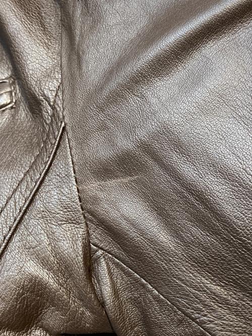 TORNADO MART（トルネードマート）TORNADO MART (トルネードマート) レザージャケット ブラウン サイズ:Ｌの古着・服飾アイテム