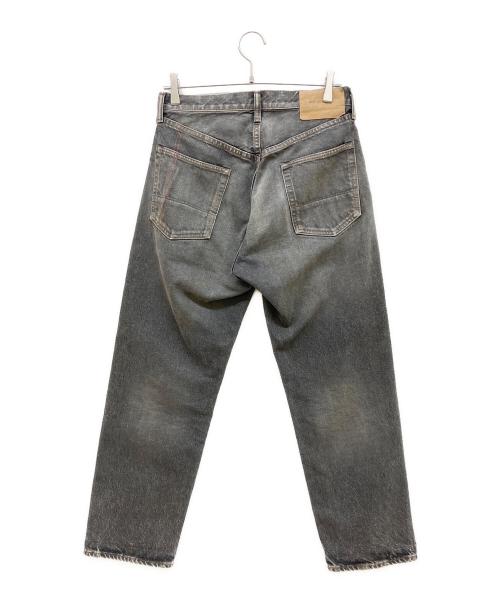 anachronorm（アナクロノーム）anachronorm (アナクロノーム) STRAIGHT 5P PANTS SULFUR DYE グレー サイズ:00/30の古着・服飾アイテム