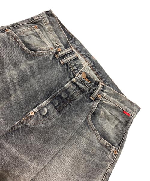 anachronorm（アナクロノーム）anachronorm (アナクロノーム) STRAIGHT 5P PANTS SULFUR DYE グレー サイズ:00/30の古着・服飾アイテム