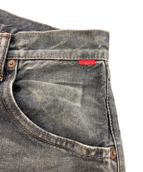 anachronorm（アナクロノーム）anachronorm (アナクロノーム) STRAIGHT 5P PANTS SULFUR DYE グレー サイズ:00/30の古着・服飾アイテム