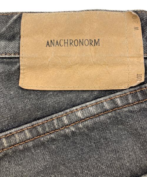 anachronorm（アナクロノーム）anachronorm (アナクロノーム) STRAIGHT 5P PANTS SULFUR DYE グレー サイズ:00/30の古着・服飾アイテム