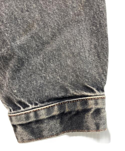 anachronorm（アナクロノーム）anachronorm (アナクロノーム) FRONT TUCK WASHED BLACK DENIM JACKET　81868050535 グレー サイズ:01/32の古着・服飾アイテム
