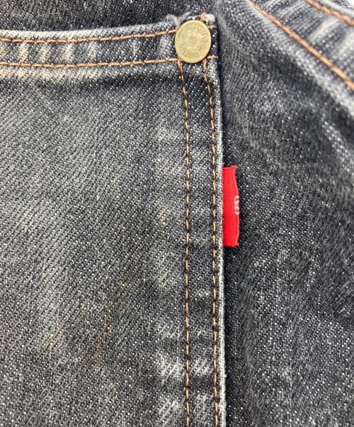 anachronorm（アナクロノーム）anachronorm (アナクロノーム) FRONT TUCK WASHED BLACK DENIM JACKET　81868050535 グレー サイズ:01/32の古着・服飾アイテム