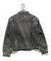 anachronorm (アナクロノーム) FRONT TUCK WASHED BLACK DENIM JACKET　81868050535 グレー サイズ:01/32：20000円