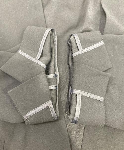 theory（セオリー）theory (セオリー) Powder Crepe Collarless JKT N ブラック サイズ:2の古着・服飾アイテム