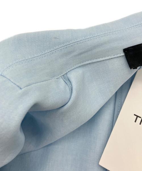 theory（セオリー）theory (セオリー) Crisp Twill SB Slim Blazer UL ライトブルー サイズ:2の古着・服飾アイテム