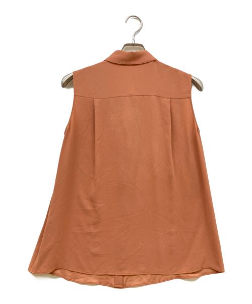 theory luxe（セオリーリュクス）theory luxe (セオリーリュクス) FLOW ZATIE BLOUSE ブラウン サイズ:SIZE 38の古着・服飾アイテム
