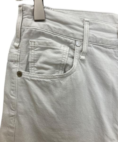 upper hights（アッパーハイツ）upper hights (アッパーハイツ) THE LAZY STRAIGHT パンツ ホワイト サイズ:23の古着・服飾アイテム