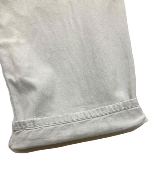upper hights（アッパーハイツ）upper hights (アッパーハイツ) THE LAZY STRAIGHT パンツ ホワイト サイズ:23の古着・服飾アイテム
