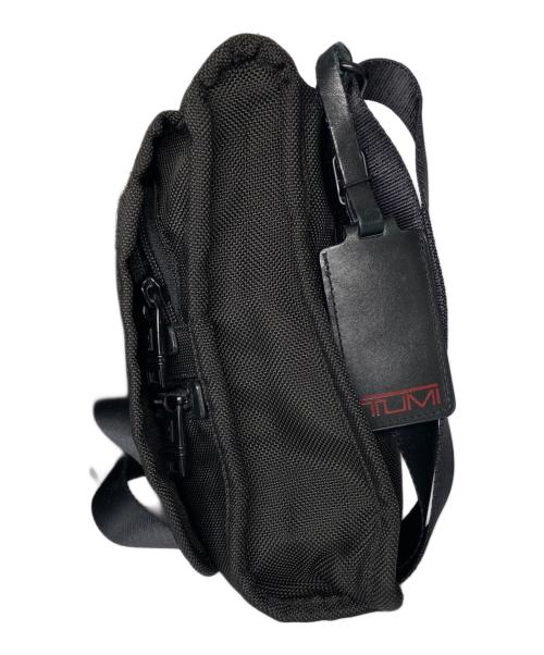 TUMI（トゥミ）TUMI (トゥミ) Alpha Ballistic Travel Flap Zip Crossbody アルファ・バリスティック・トラベル・フラップ・ジップ・クロスボディ ブラック サイズ:サイズ詳細参照の古着・服飾アイテム