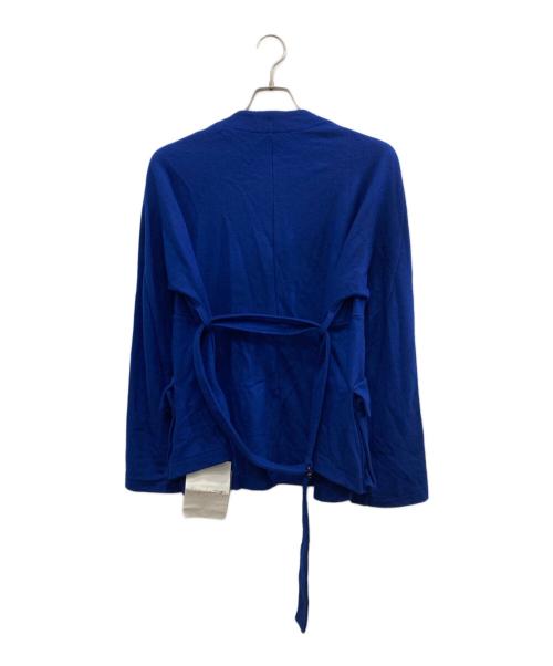 YOHJI YAMAMOTO（ヨウジヤマモト）YOHJI YAMAMOTO (ヨウジヤマモト) ウールジャージージャケット ブルー サイズ:2の古着・服飾アイテム